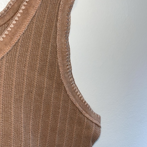 EXCELLENT CONDITION VINTAGE WOMEN’S LARGE GRAMICCI RIBBED TANK TOP - Picture 5 of 5